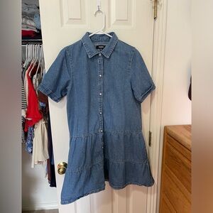 Denim dress